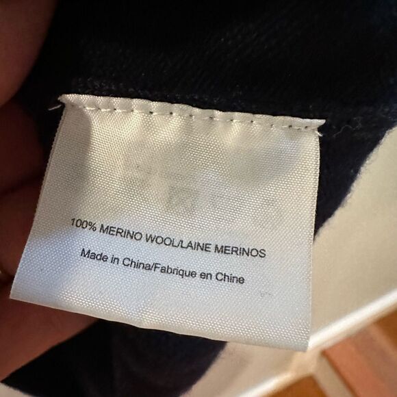 Tory burch cicada wool tunic sweater navy - Picture 5 of 5